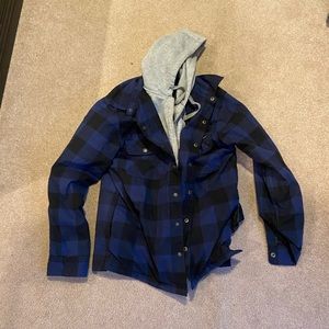 Stanley men’s flannel hoodie